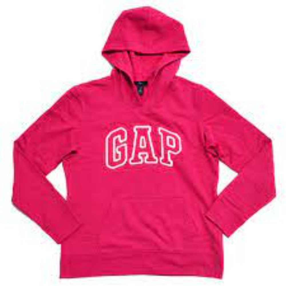 pink gap hoodie